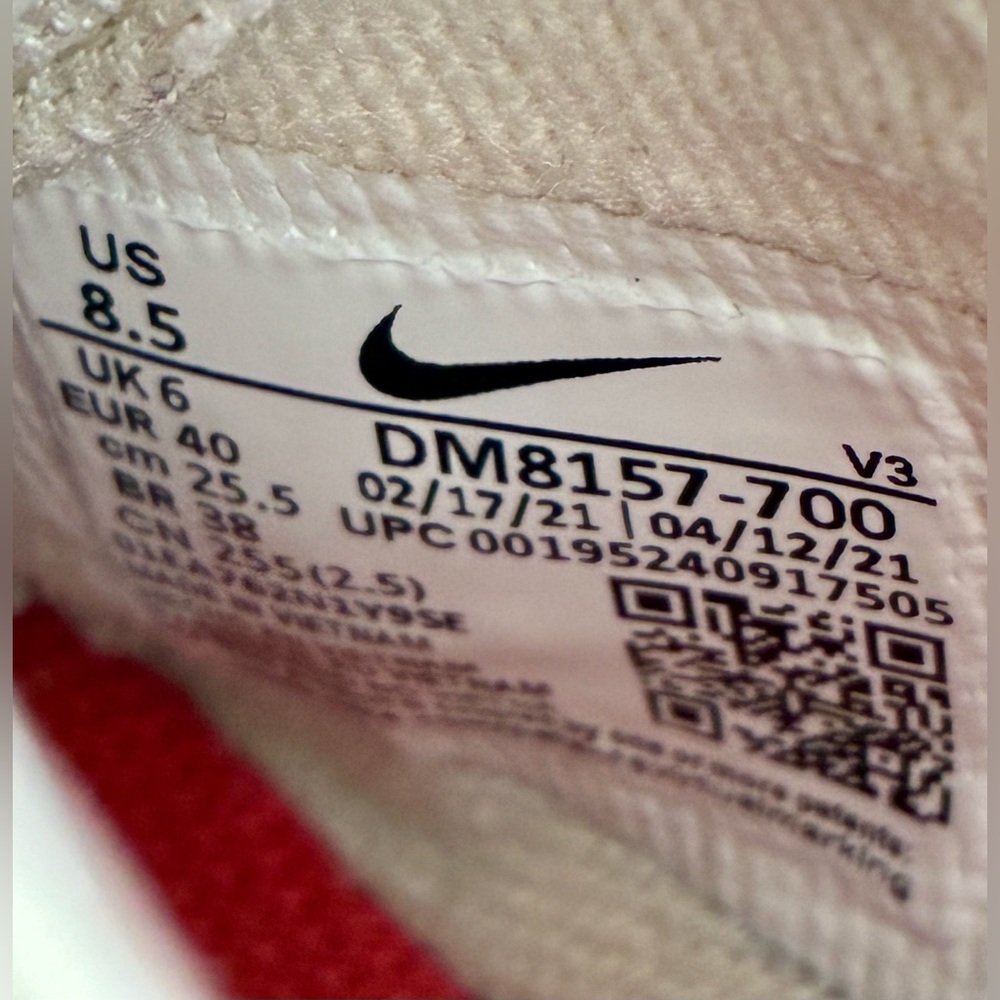 Nike Air Force 1 Shadow 'Sisterhood' Orange White Women’s Shoes Size US8.5 EU40 - Picture 11 of 11